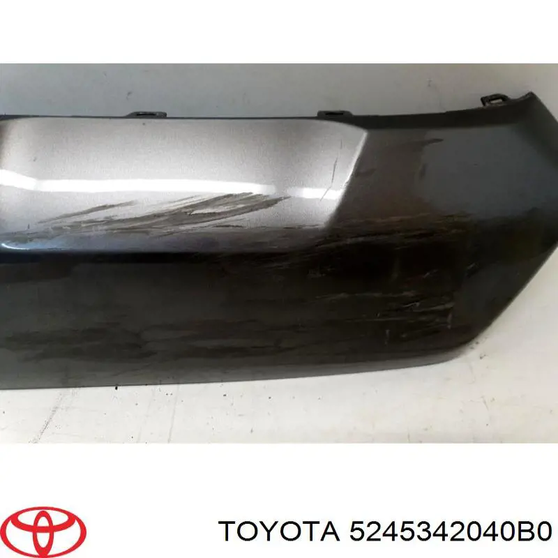 Do koszyka 5245342040B0 Toyota Nakładka zderzaka tylnego środkowa