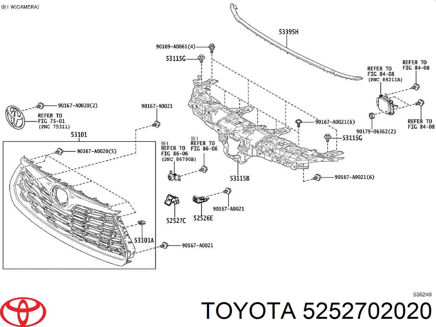 5252702020 Toyota 