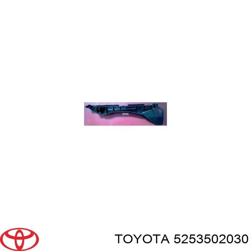 Wspornik zderzaka przedniego prawy zewnętrzny Toyota 5253502030 cena, od 44,75 USD