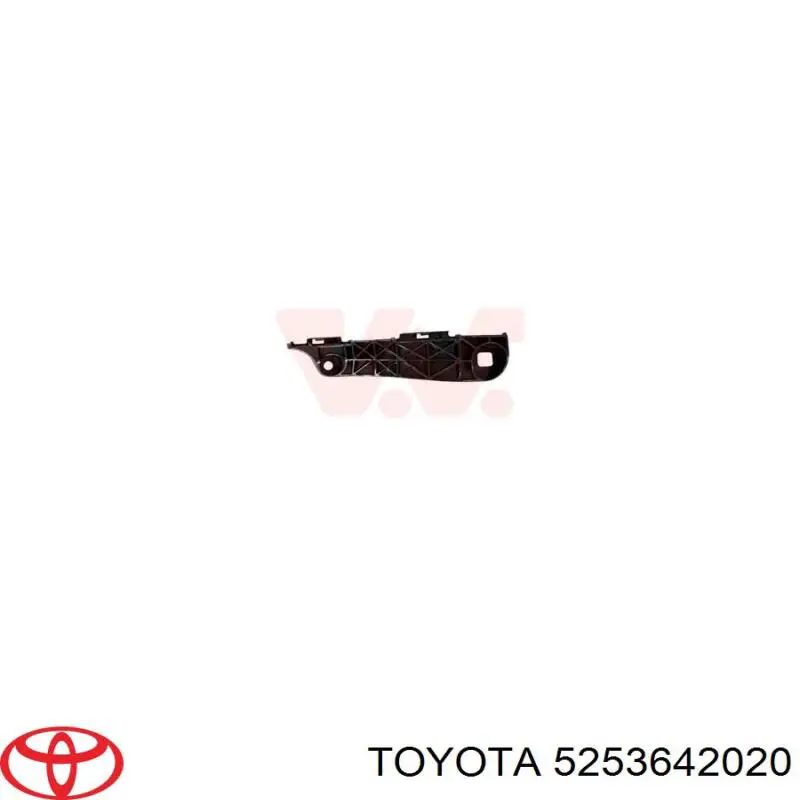 Wspornik zderzaka przedniego lewy Toyota 5253642020 cena, od 11,04 USD