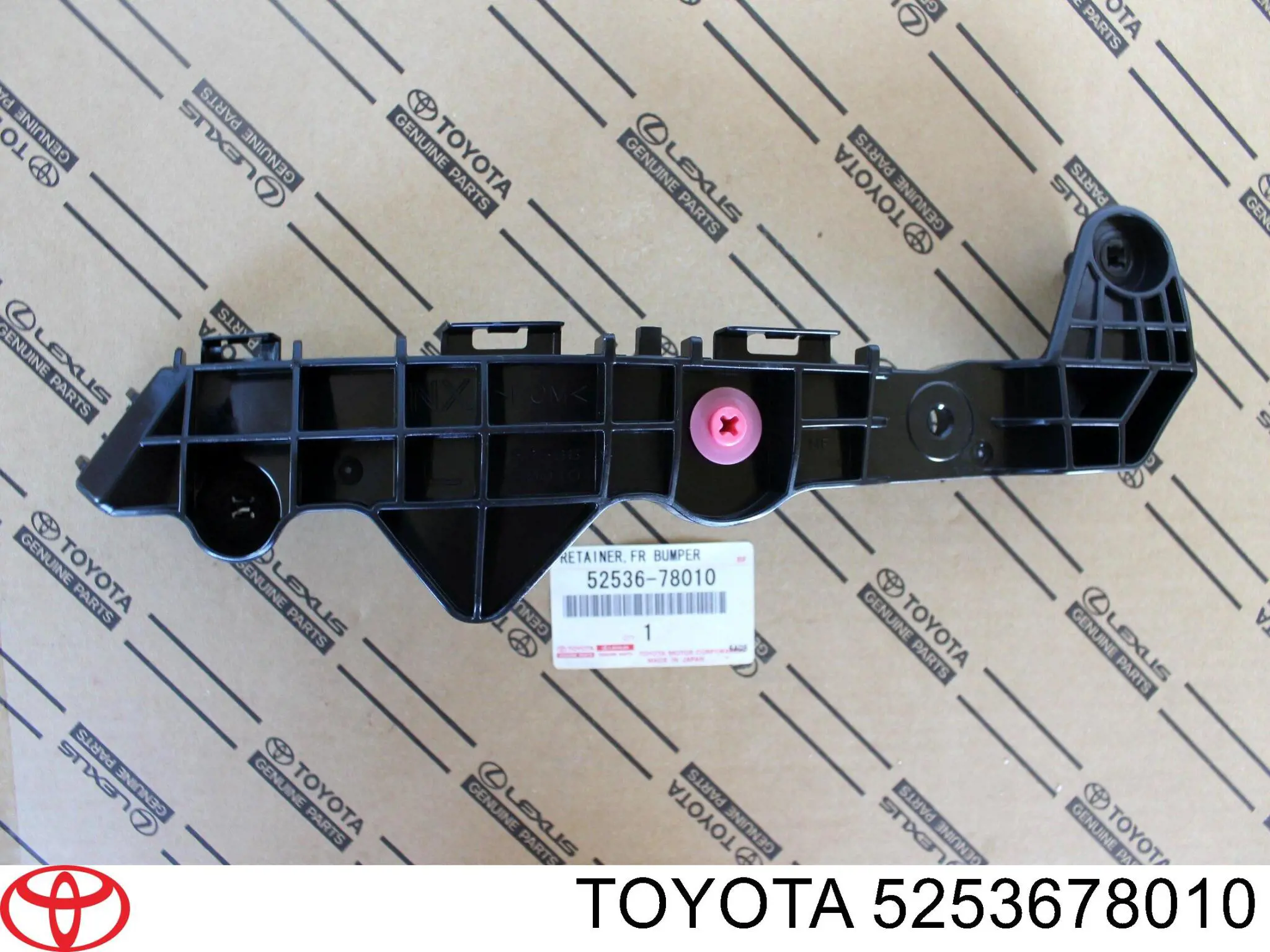 5253678010 Toyota Wspornik zderzaka przedniego lewy