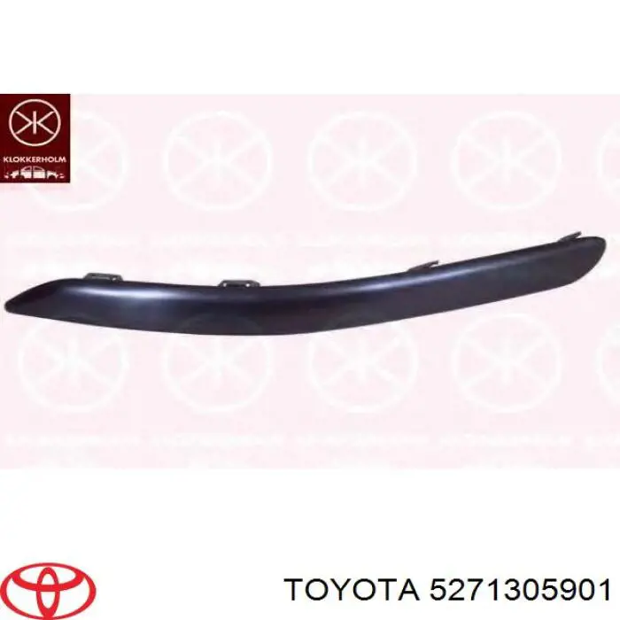 5271305901 Toyota Listwa ochronna zderzaka przedniego lewa