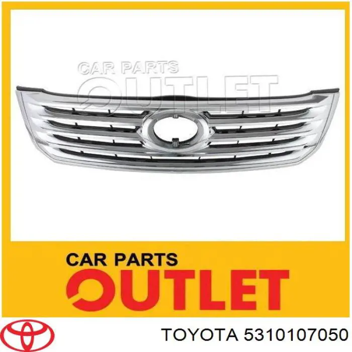 5310107050 Toyota Atrapa chłodnicy