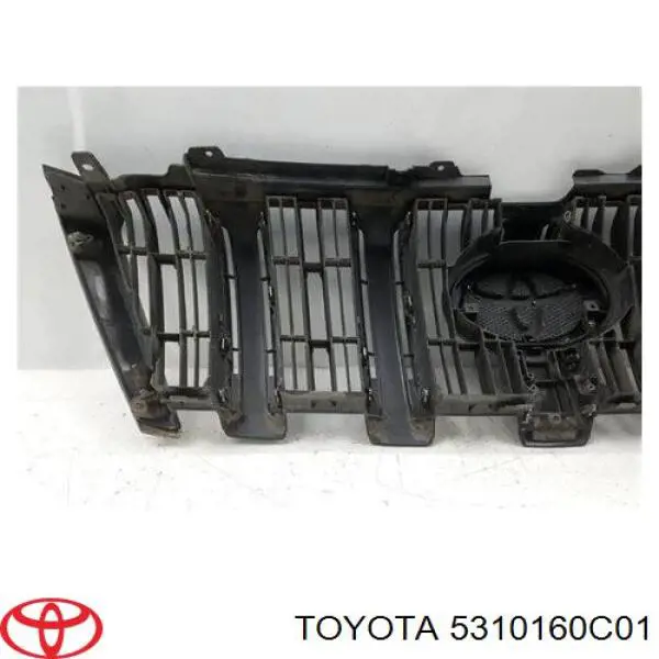 Do koszyka 5310160C01 Toyota Atrapa chłodnicy