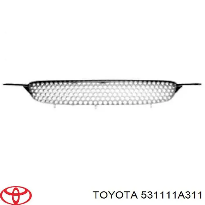 531111A311 Toyota Atrapa chłodnicy