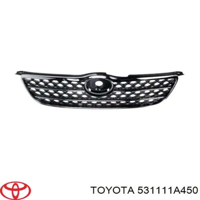 Do koszyka Atrapa chłodnicy Toyota Corolla  E12