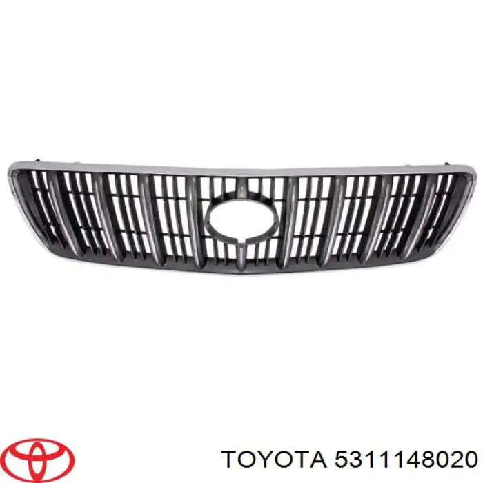 Do koszyka 5311148020 Toyota Atrapa chłodnicy