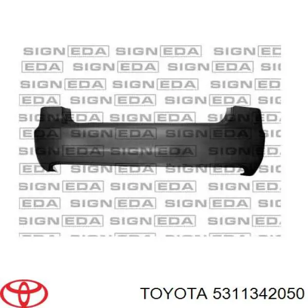 5311342050 Toyota kratka zderzaka przedniego dolna