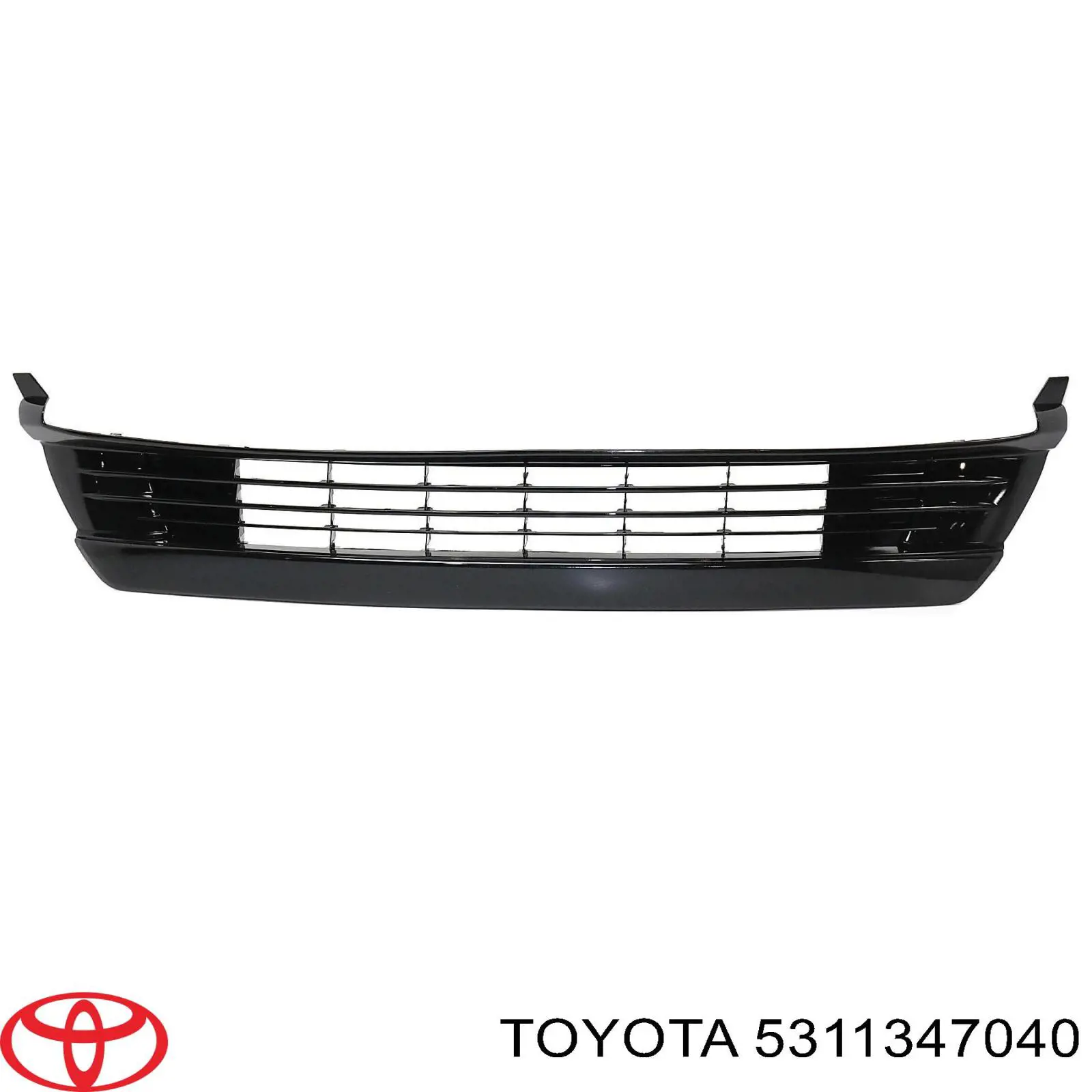 5311347040 Toyota Kratka zderzaka przedniego wewnętrzna część