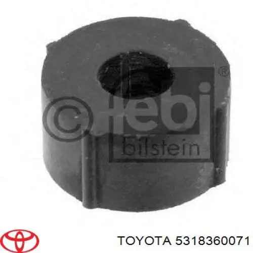 5318360071 Toyota Uszczelka maski