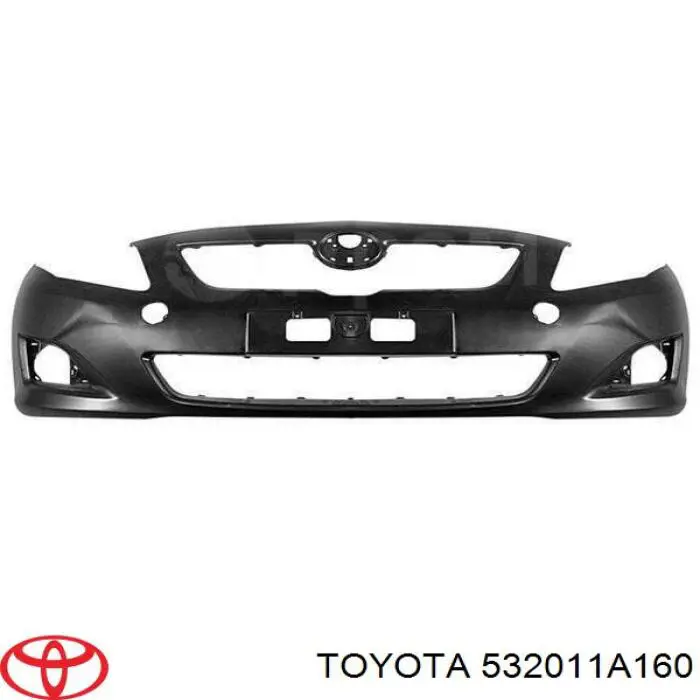 Osłona chłodnicy kompletna (panel mocowania reflektorów) Toyota 532011A160 cena, od 615,24 USD