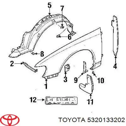 Do koszyka Osłona chłodnicy kompletna (panel mocowania reflektorów) Lexus ES 350 GSV40