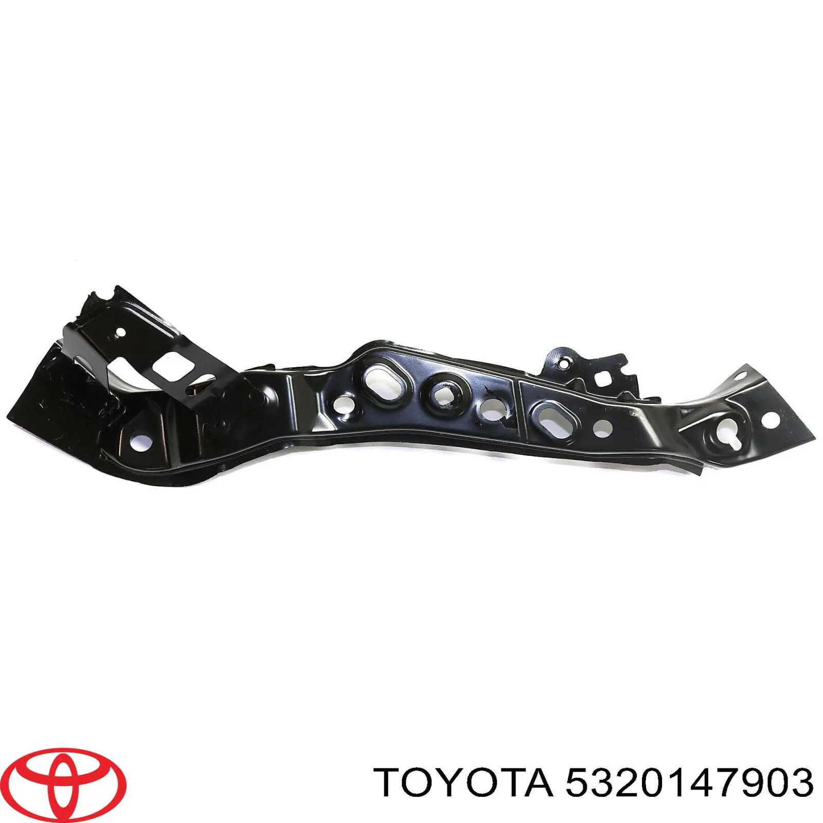 5320147902 Toyota Osłona chłodnicy kompletna (panel mocowania reflektorów)