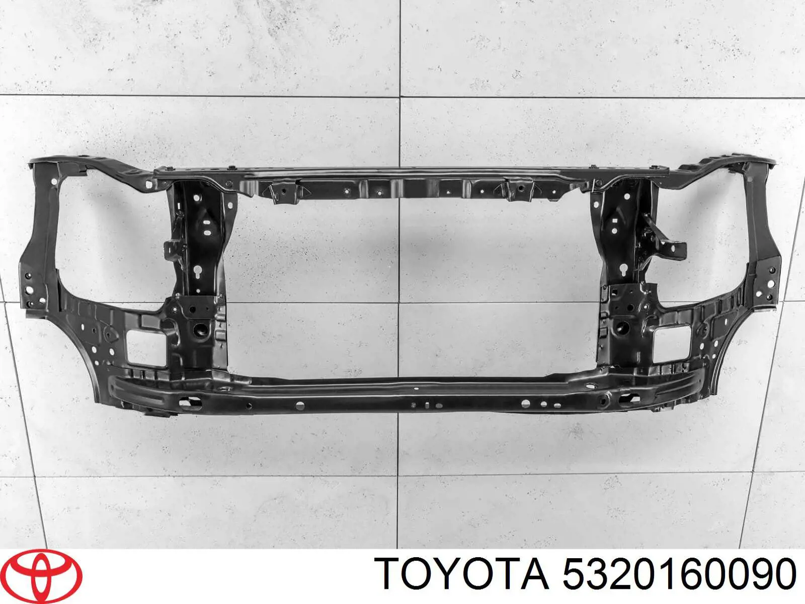 Osłona chłodnicy kompletna (panel mocowania reflektorów) Toyota 5320160090 cena, od 140,83 USD