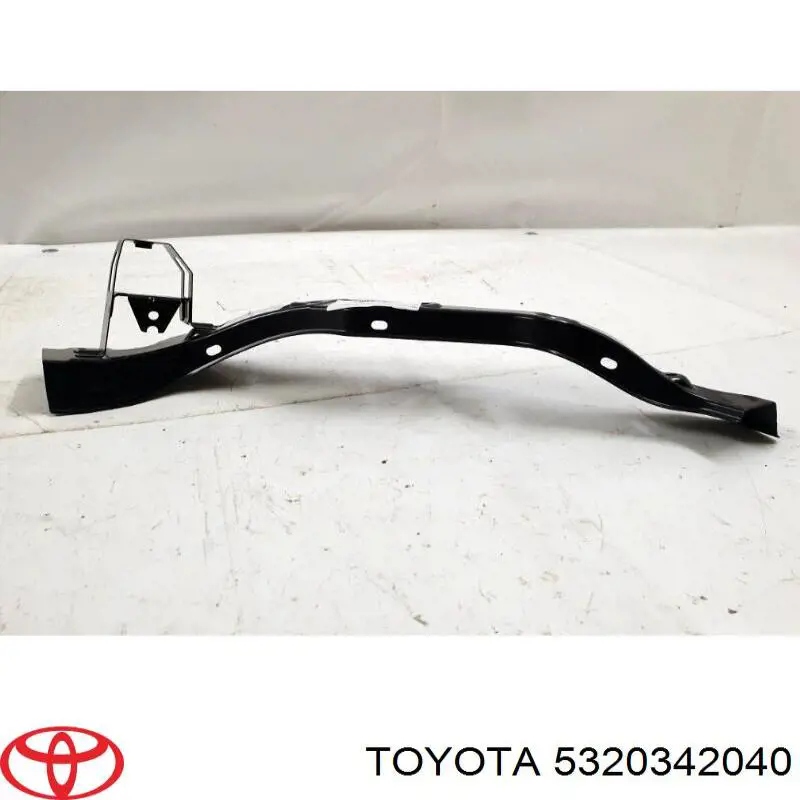 5320342040 Toyota Wspornik (poduszka mocowania) chłodnicy górny lewy