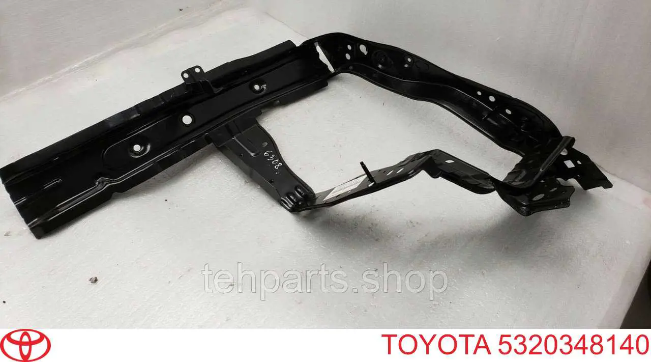Osłona chłodnicy lewa (panel mocowania reflektorów) Toyota 5320348140 cena, od 225,27 USD