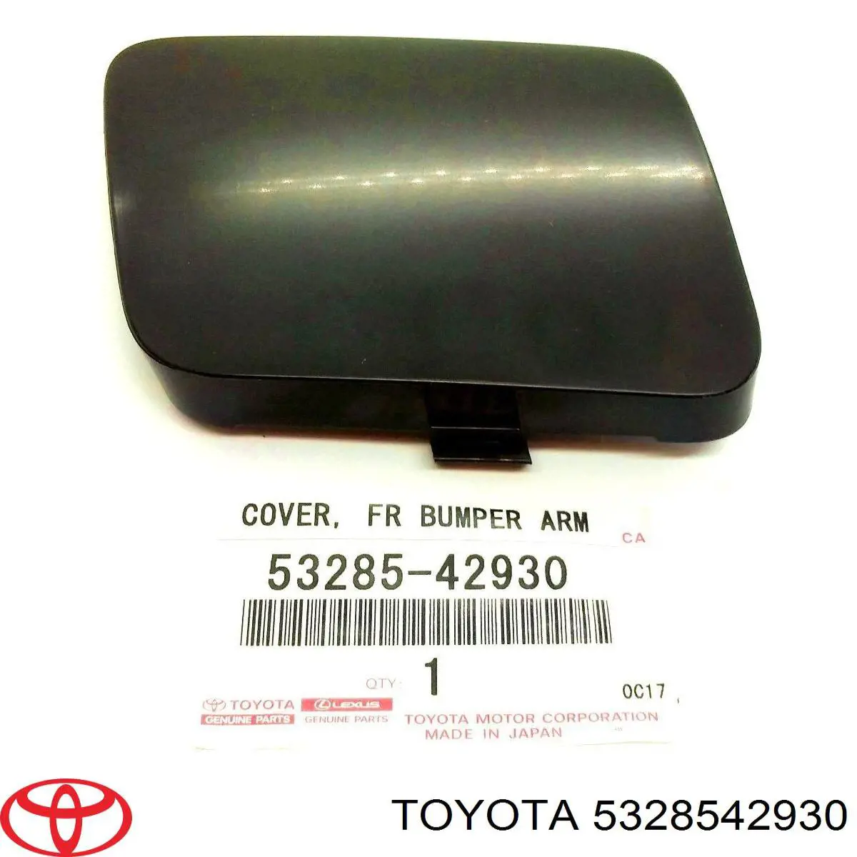 Zaślepka zderzaka haka holowniczego przednia prawa Toyota 5328542930 cena, od 11,67 USD
