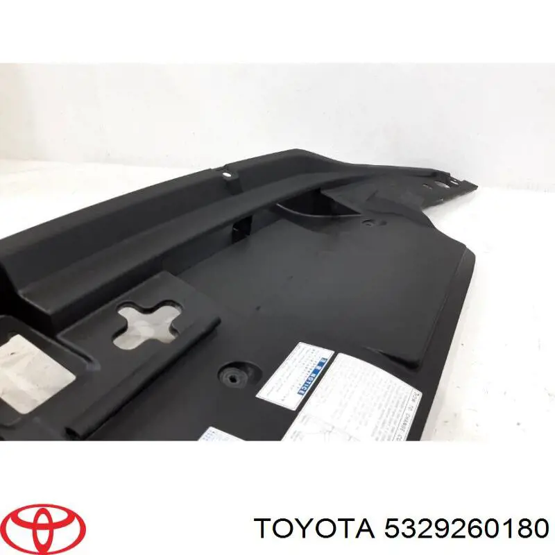 Nakładka panelu przedniego (osłony chłodnicy) górna Toyota 5329260180
