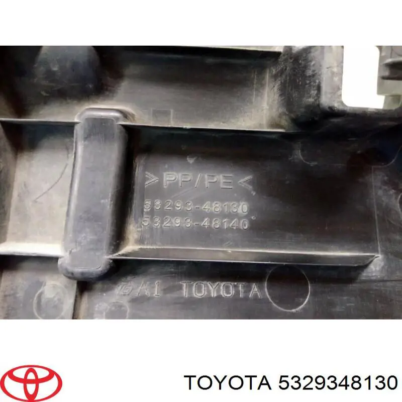 Do koszyka 5329348130 Toyota Kierownica powietrza (deflektor) chodnicy prawa
