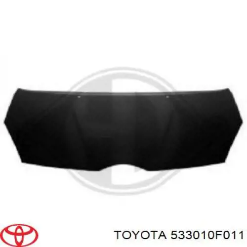 Maska silnika Toyota 533010F011 cena, od 248,57 USD
