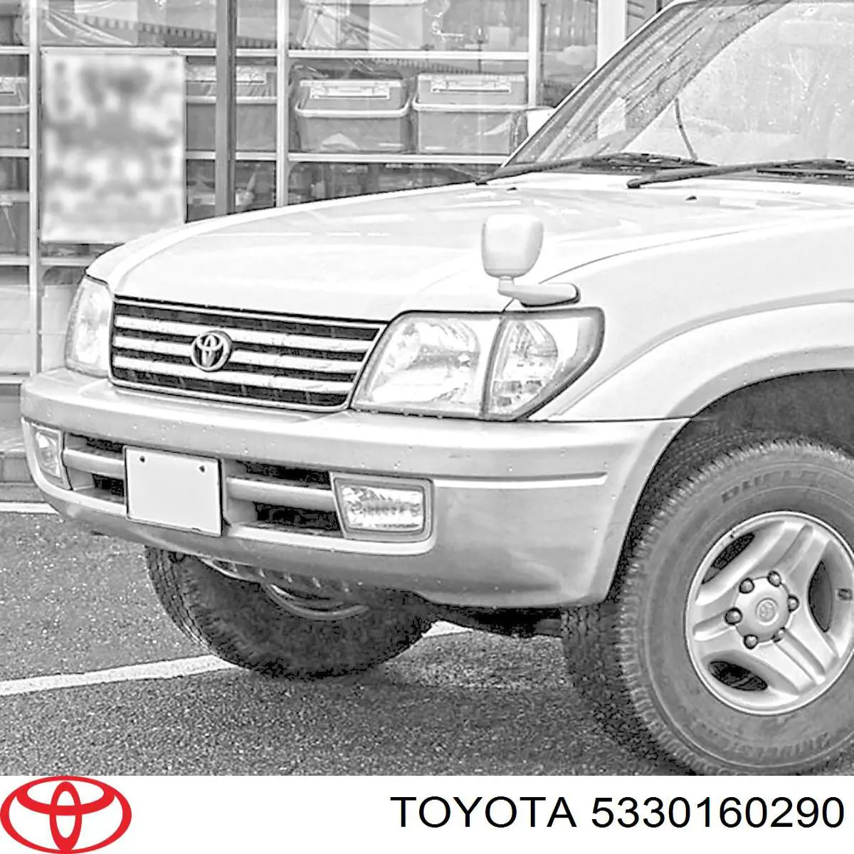 Maska silnika Toyota Land Cruiser 90 SUV (J9) (1996 - 2002) cena, od 1716,14 USD