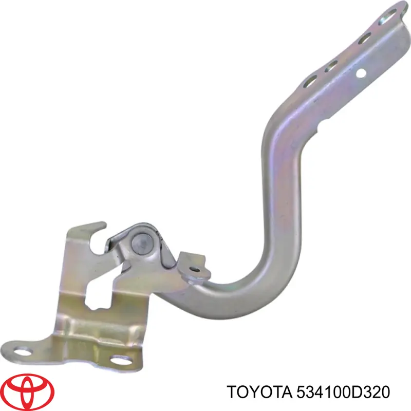 Zawias maski prawy Toyota 534100D320 cena, od 27,32 USD