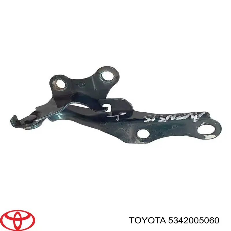 Zawias maski lewy Toyota 5342005060 cena, od 17,38 USD