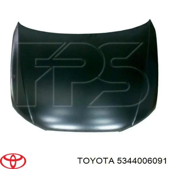 Amortyzator maski prawy = siłownik maski prawy Toyota 5344006091 cena, od 21,58 USD