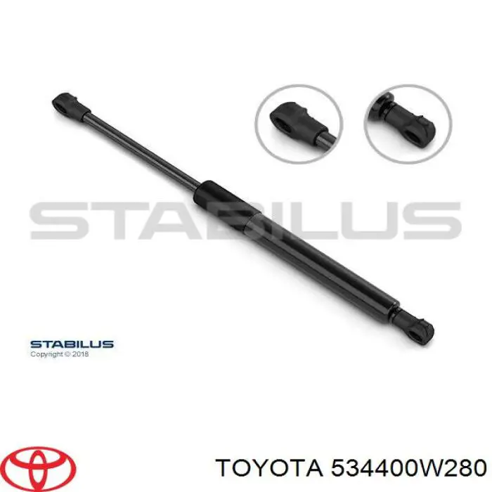 534400W280 Toyota Amortyzator maski