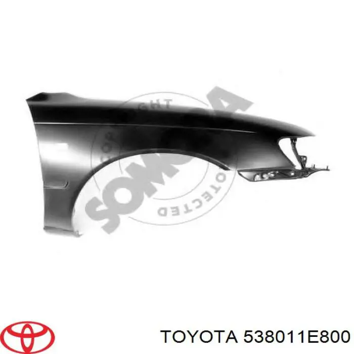 538011E800 Toyota Błotnik przedni prawy