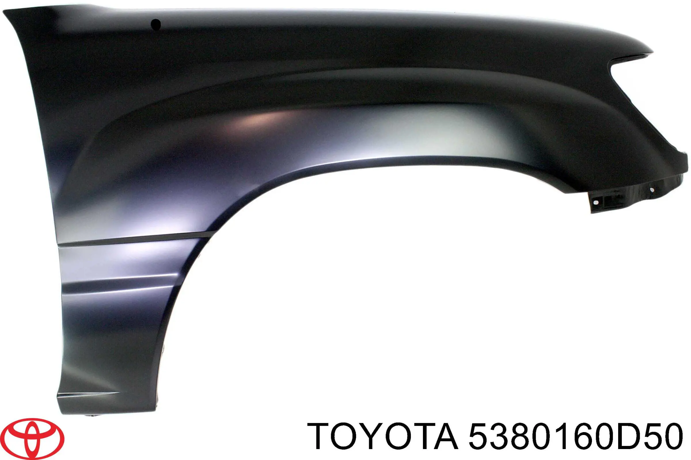 5380160D50 Toyota Błotnik przedni prawy