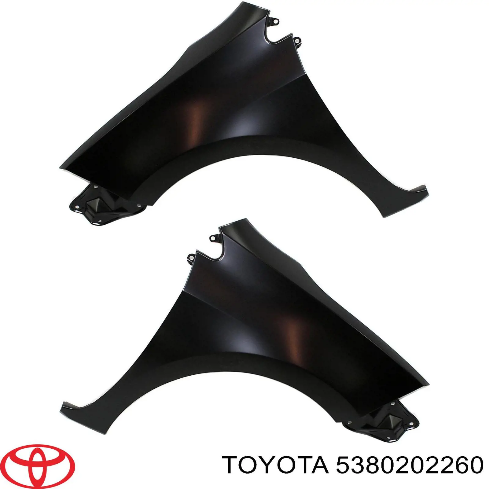 5380212B10 Toyota Błotnik przedni lewy