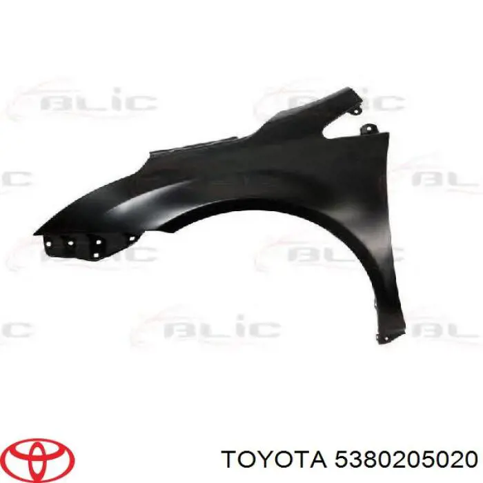 Błotnik przedni lewy Toyota 5380205020 cena, od 256,85 USD