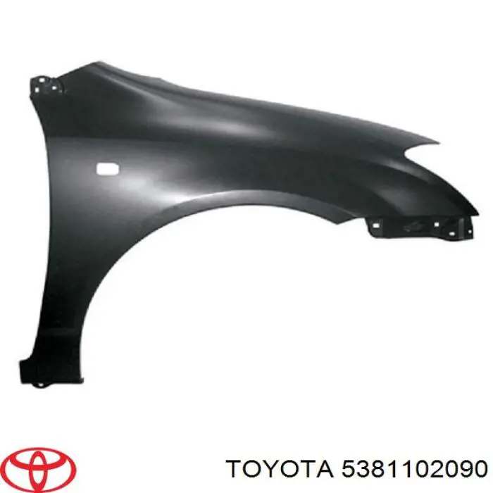 5381102090 Toyota Błotnik przedni prawy