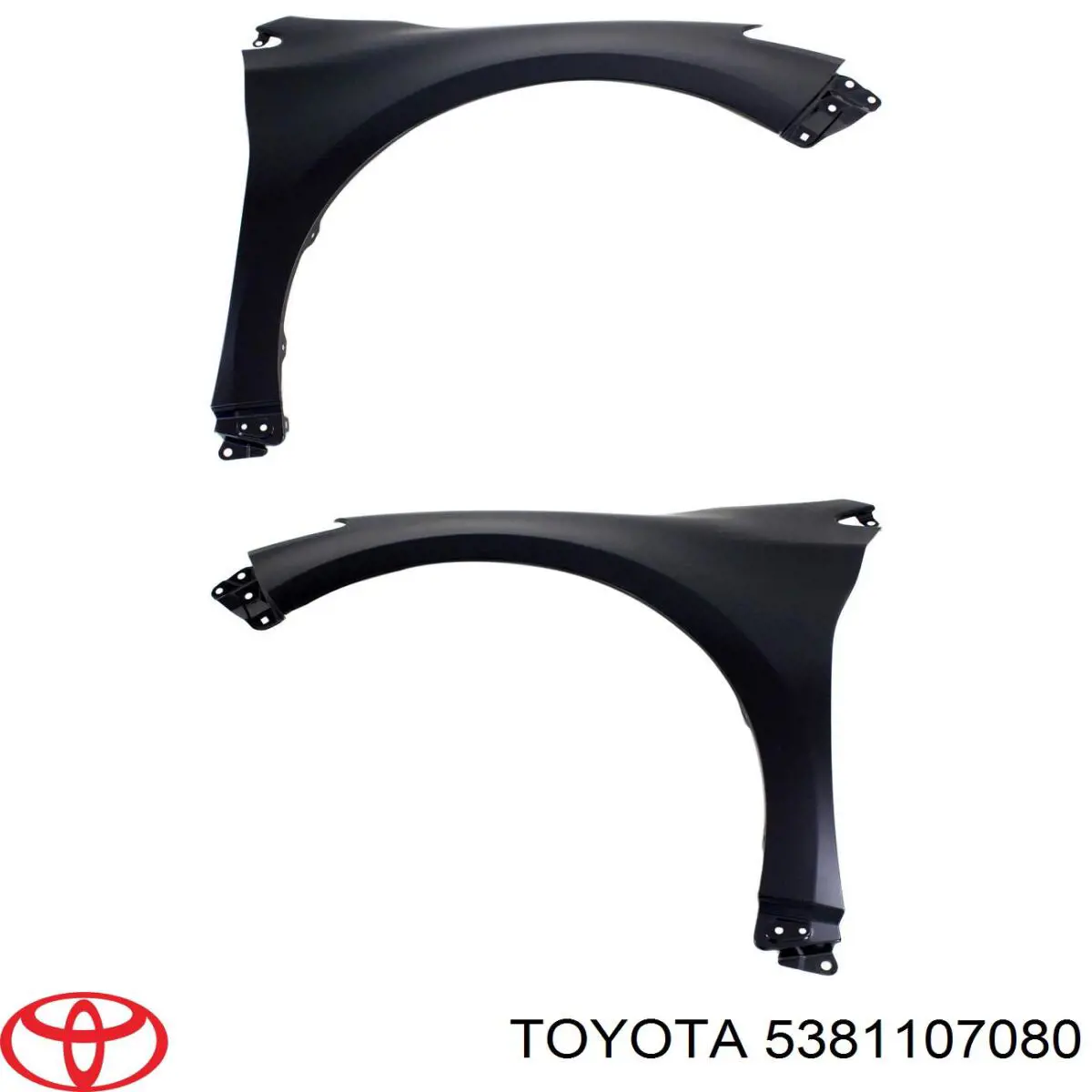 5381107080 Toyota Błotnik przedni prawy