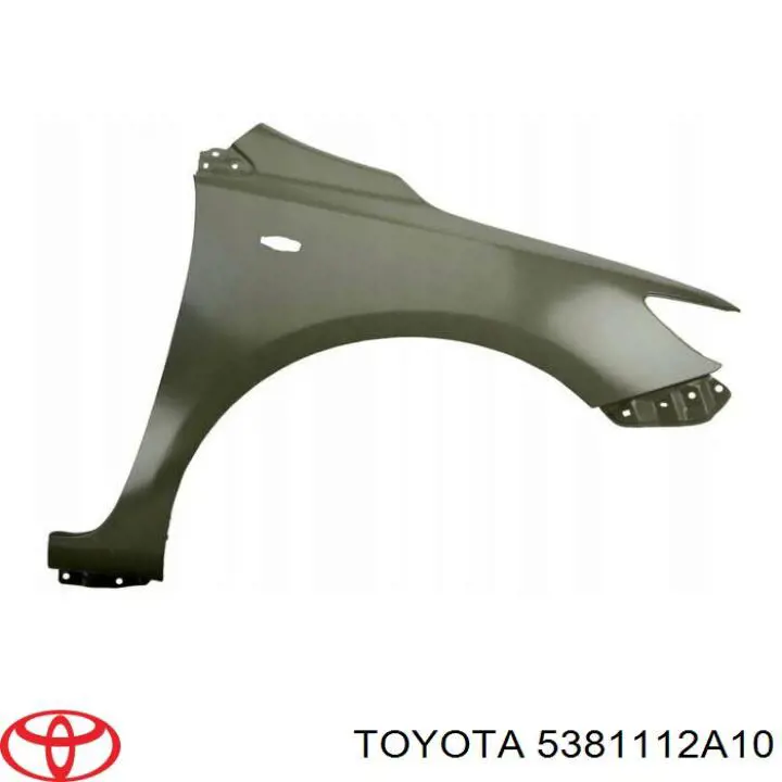 Błotnik przedni prawy Toyota 5381112A10 cena, od 49,59 USD