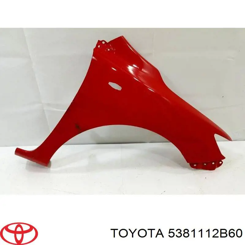 Błotnik przedni prawy Toyota 5381112B60 cena, od 511,70 USD