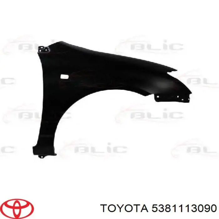 Błotnik przedni prawy Toyota 5381113090 cena, od 133,96 USD