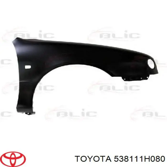 Błotnik przedni prawy Toyota 538111H080 cena, od 68,39 USD