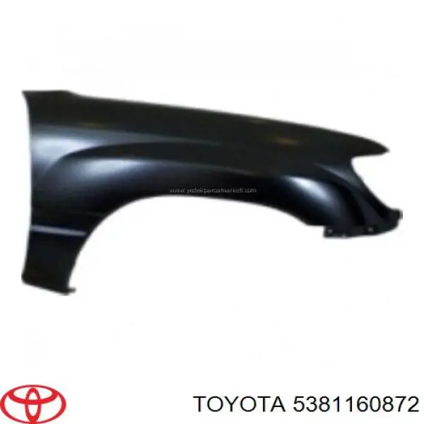 5381160871 Toyota Błotnik przedni prawy