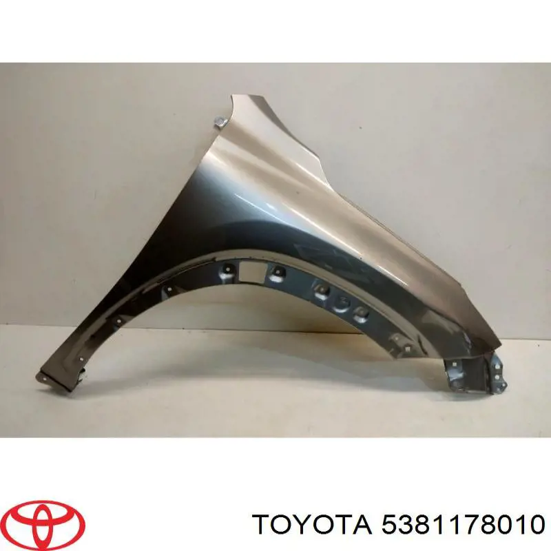 Do koszyka 5381178010 Toyota Błotnik przedni prawy
