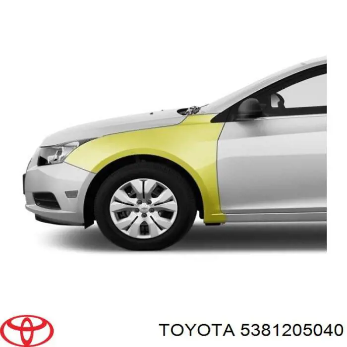 5381205040 Toyota Błotnik przedni lewy