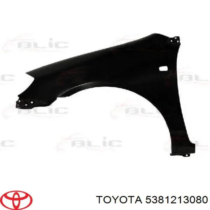Błotnik przedni lewy Toyota 5381213080 cena, od 87,59 USD