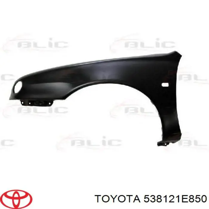 Błotnik przedni lewy Toyota 538121E850 cena, od 67,13 USD