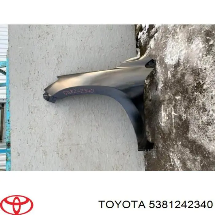 Do koszyka 5381242340 Toyota Błotnik przedni lewy