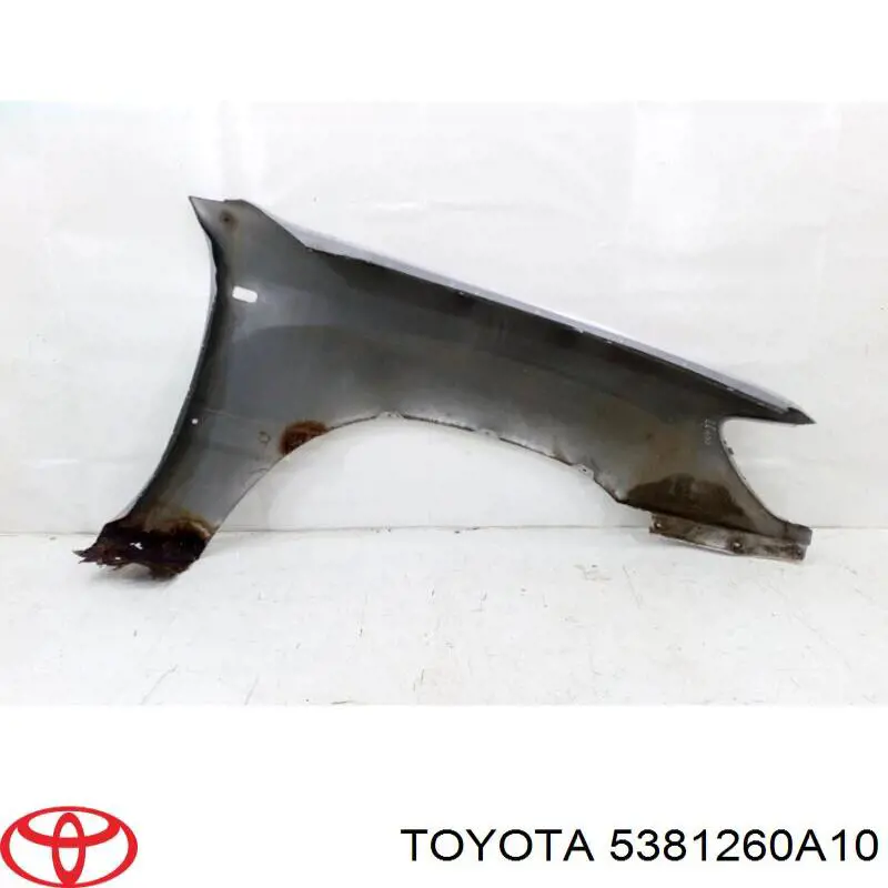 Błotnik przedni lewy Toyota 5381260A10 cena, od 750,57 USD