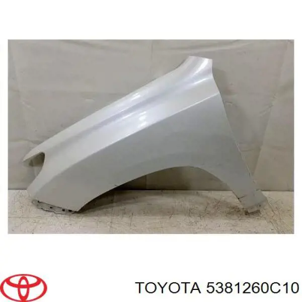 Błotnik przedni lewy Toyota 5381260C10 cena, od 87,80 USD