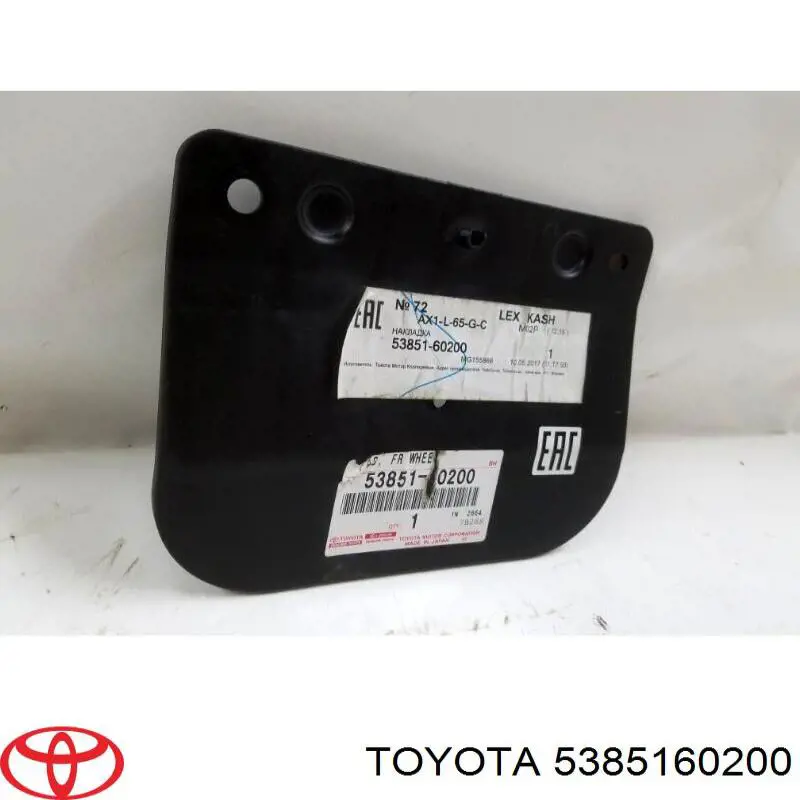 5385160200 Toyota Uszczelniacz poszerzenia reperaturki