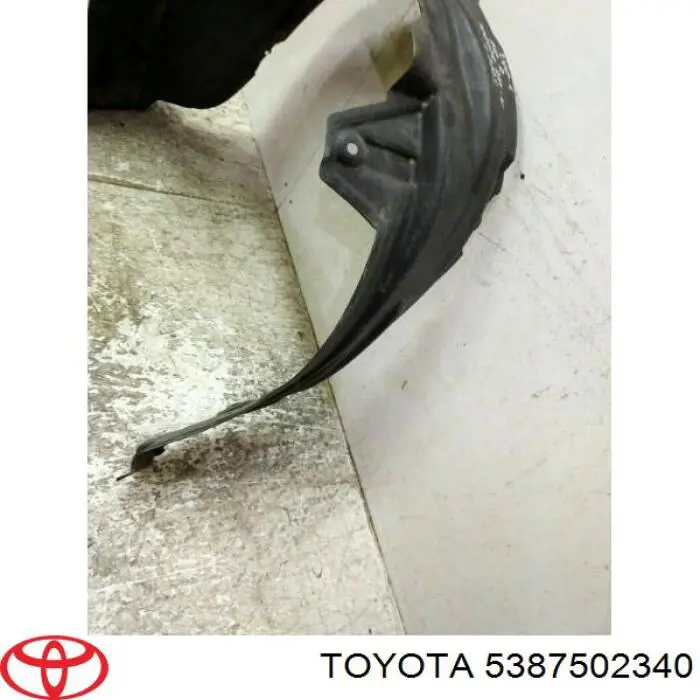 Do koszyka 5387502340 Toyota Nadkole błotnika przedniego prawe