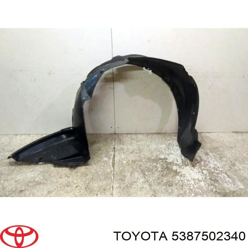 Nadkole błotnika przedniego prawe Toyota 5387502340 cena, od 282,25 USD
